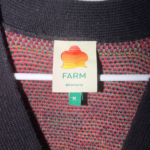 FARM Rio Multicolor Patterned Cardigan - Picture 3 of 4